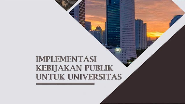 Implementasi Kebijakan Publik